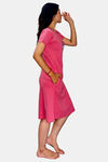 Sweetmoon Long T Shirt Nightdress - Pink — thumbnail 4
